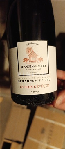 Burgund Mercurey Premier Cru Domaine Jeannin-Naltet Le Clos L'Evêque 2022