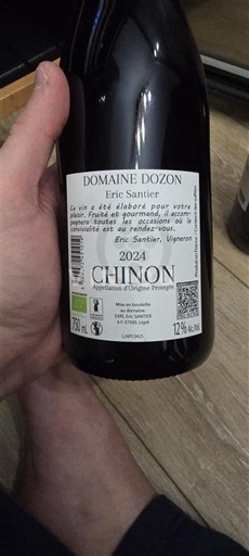 Valle della Loira Chinon Domaine Dozon 2024