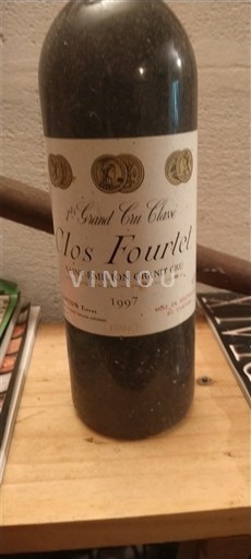 Bordeaux Saint-Émilion Grand Cru Premier Grand Cru Classé Clos Fourtet 1997