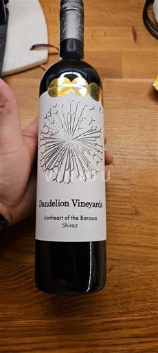 Južna Avstralija Barossa Valley Dandelion Vineyard Lionheart of the Barossa Shiraz 2022