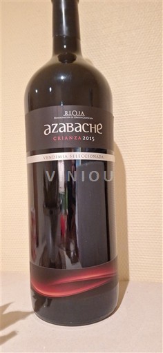 La Rioja Rioja Azabache Crianza Vendimia Seleccionada 2015