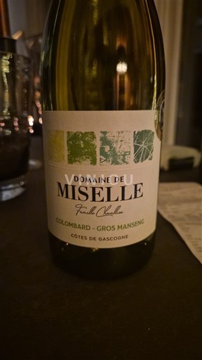 Sydväst Côtes de Gascogne Domaine Miselle Famille Cholleau 2024