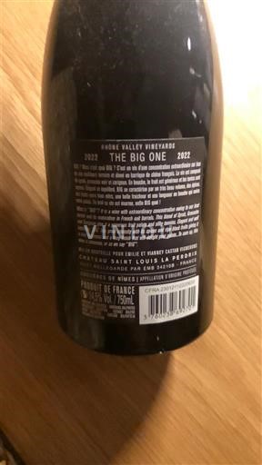 Rhône Valley Côtes du Rhône Rhône Valley Vineyards The Big One 2022
