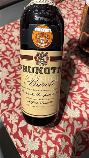 Piemont Barolo Prunotto 1982
