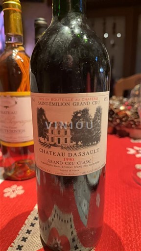 Bordéus Saint-Émilion Grand Cru Grand Cru Classé Château Dassault 1990