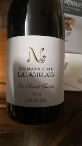 Vallée de la Loire Chinon Domaine La Noblaie Les Chiens Chiens 2023