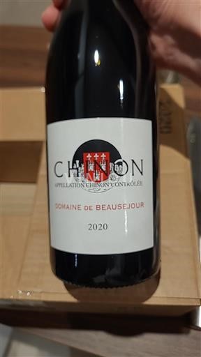 Vallée de la Loire Chinon Domaine Beauséjour 2020