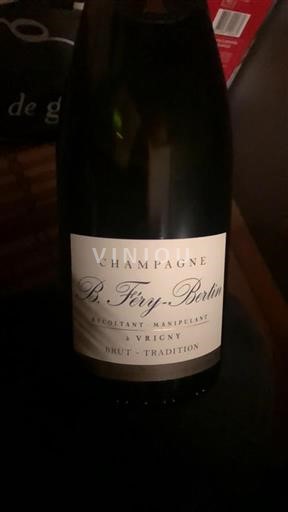 Champagne Șampanie B. Ferry-Bertin Brut Tradition Nemilésimat