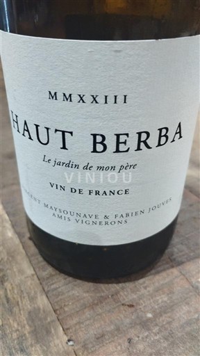 Zuidwest-Frankrijk Niet gespecificeerd Haut Berba Le jardin de mon père 2023