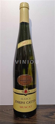 Alsace Muscat Joseph Cattin 2012