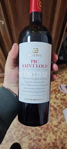 Langvedok Pic-saint-loup Gérard Bertrand Réserve 2021