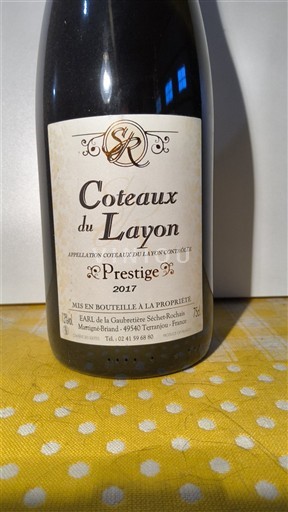 Loirevallei Coteaux du Layon EARL de la Gaudinière Sacha Rochais Prestige 2017