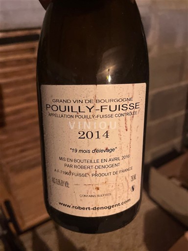 Borgoña Pouilly-fuissé Robert-Denogent Les Cras 2014