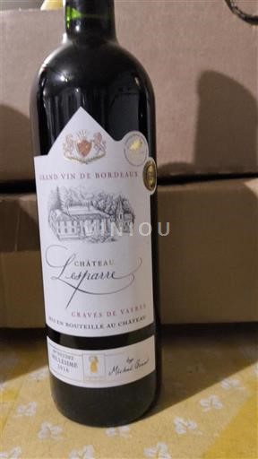 Bordeaux Graves-de-Vayres Château Lespare 2018