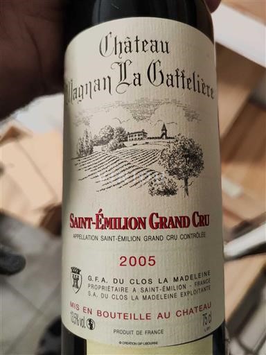 Bordeaux Saint-Émilion Grand Cru Grand Cru Château Mayran La Gaffelière 2005