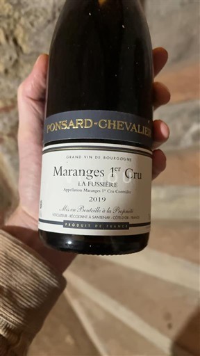 Burgundi Määrittelemätön Premier Cru Ponsard-Chevalier La Fussière 2019