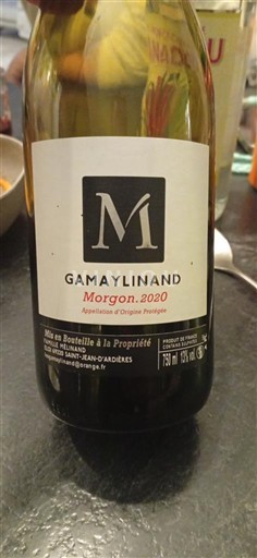 Beaujolais Morgon Gamaylinand 2020