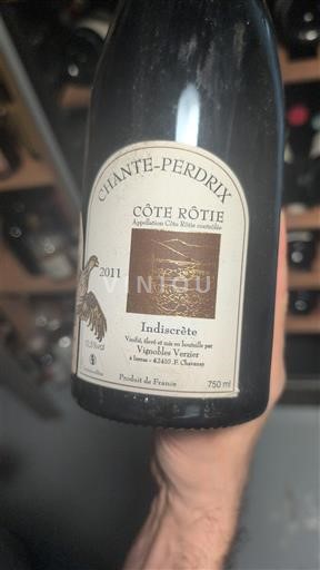 Vallée du Rhône Côte-rôtie Chante-Perdrix Indiscrète 2011