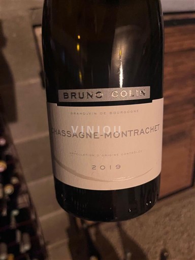 Bourgogne Chassagne-montrachet Bruno Colin 2019