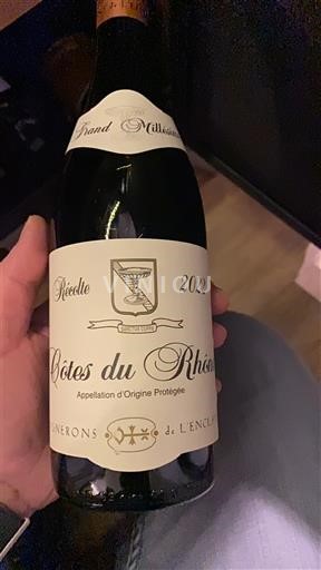 Vallée du Rhône Côtes-du-rhône Vignerons de l'Enclave Ricelle 2022