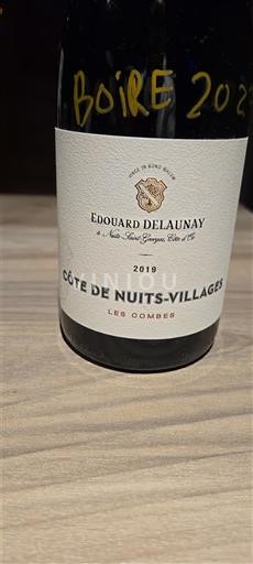 Borgonha Côte de Nuits Villages Edouard Delaunay Les Combes 2019