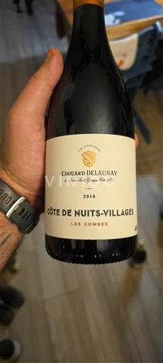 Bourgogne Côte de Nuits-Villages Edouard Delaunay Les Combes 2019