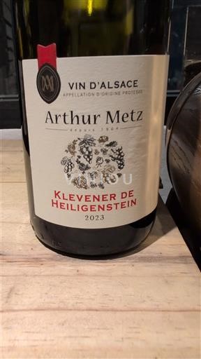 Alsace Klevener-de-heiligenstein Arthur Metz 2023