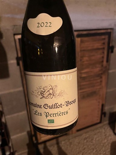 Burgundi Mâcon ja Mâcon-kylät Domaine Guillot-Broux Les Perrières 2022