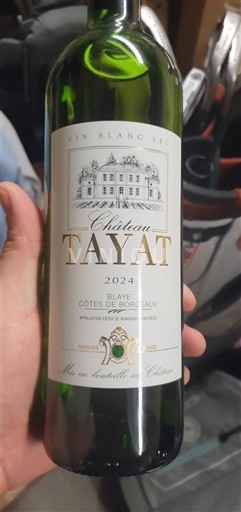 Burdeos Blaye-Côtes de Burdeos Château Tayat 2024