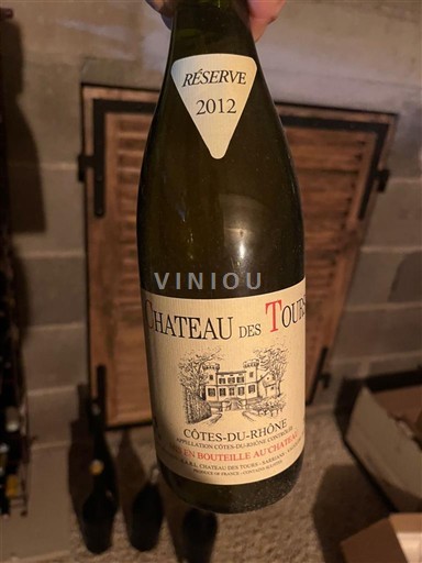 Thung lũng Rhône Côtes-du-rhône Château S Tours Réserve 2012