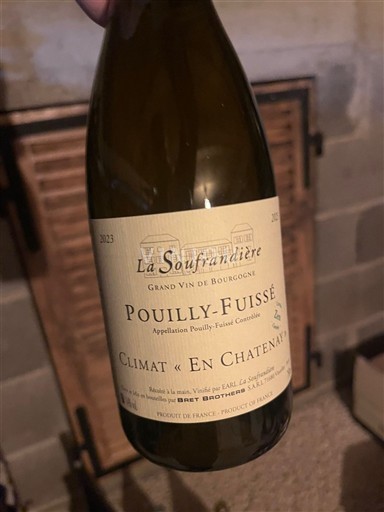 Burgundy Pouilly-Fuissé Premier Cru La Soufrandière Climat En Chatenay 2023