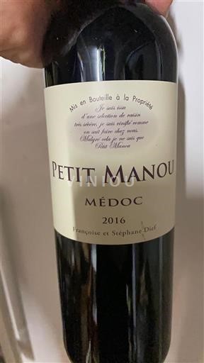 Burdeos Médoc Petit Manou 2016