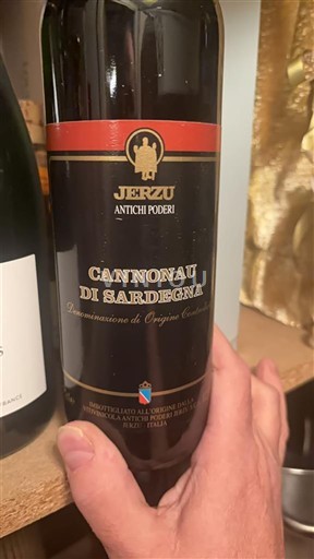 Sardaigne Cannonau di Sardaigne Jerzu Antichi Poderi 2007