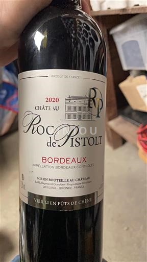 Bordeaux Château Roc de Pistolt 2020