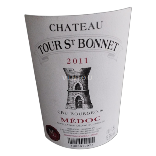 Bordeaux Médoc Château Tour St Bonnet 2011