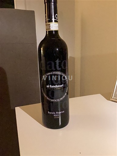 Piemonte Barolo Roberto Sarotto Ai fondatori 2016