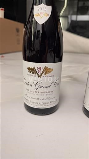 Borgogna Corton Grand Cru Domaine Gaston & Pierre Ravaut Les Hautes Mourottes 2013