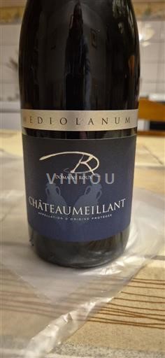 Dolina Loare Châteaumeillant Domaine Roux Mediolanum 2023