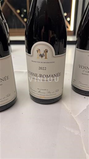 Burgundi Vosne-Romanée Maison Aux 14 Z'Ecus 2022