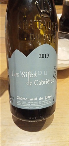 Rhône Valley Châteauneuf-du-Pape Chauvinet du Pape Les Silex de Cabrières 2019