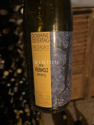 Alsace Domaine Ostertag Fronholz 2016