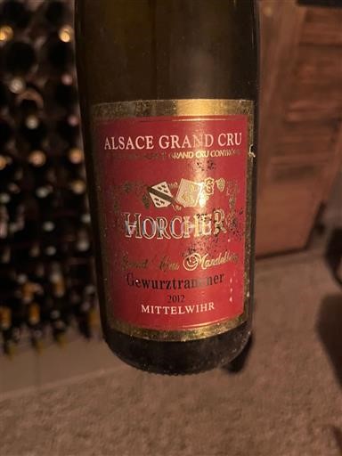 Alsace Gewurztraminer Grand Cru Horcher Grand Cru Mandelberg 2012