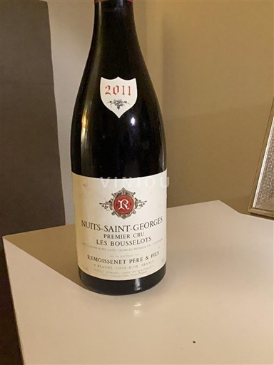 Burgundi Nuits-saint-georges Premier Cru Remoissenet Père & Fils Les Bousselots 2011