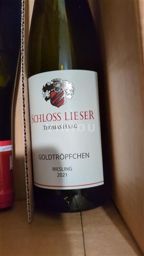 Mosel Schloss Lieser Goldtröpfchen 2021