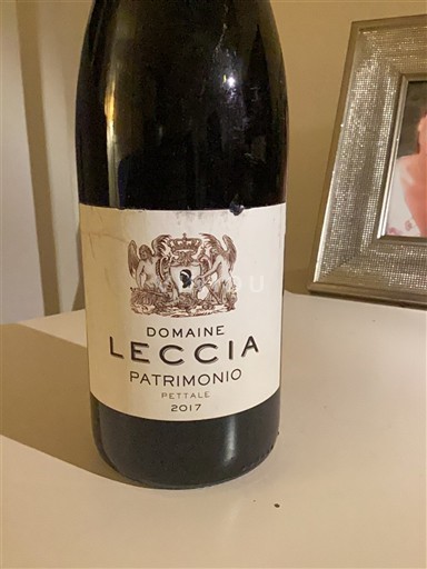Korsika Patrimonio Domaine Leccia Pettale 2017
