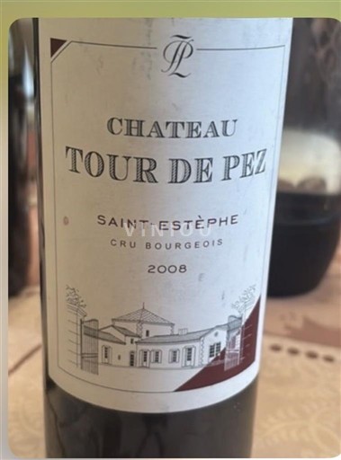 Bordeaux Saint-Estèphe Château Tour de Pez 2008
