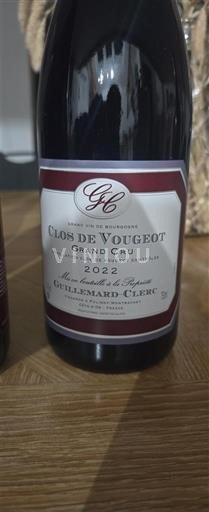 Burgundy Clos-de-Vougeot Grand Cru Gillemard Clerc 2022