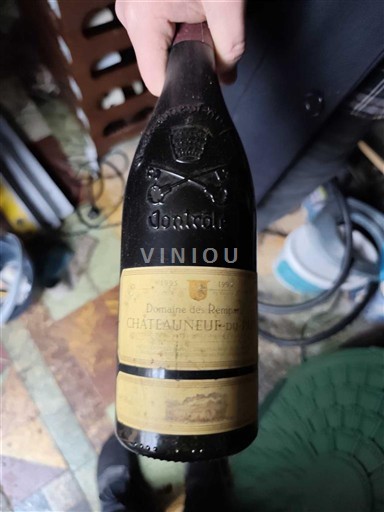 Rhône Valley Châteauneuf-du-Pape Domaine S Remizières 1995