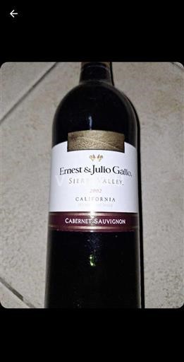 Kalifornské AVA Nespecifikováno Ernest & Julio Gallo Sierra Valley 2002