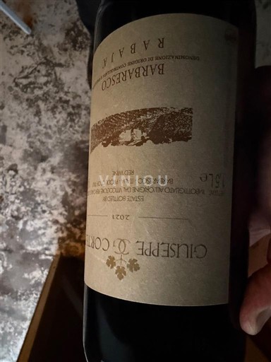 Piemont Barbaresco Giuseppe Cortese Rabaja Magnum 2021